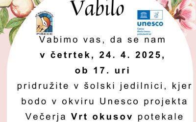 Vabljeni na Večerjo